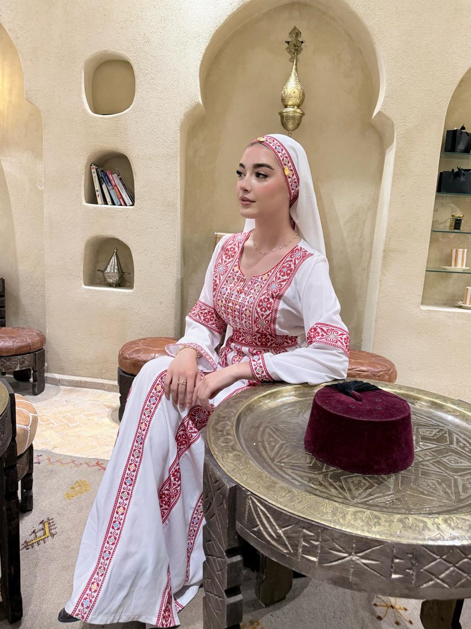 الثوب الفلسطيني المطرّز | طقم 3 قطع
